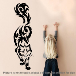 Konst Design Katt Vägg...