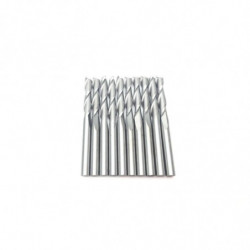 10 St Karbid Pinnfräs 2 TvÅ Flöjt Spiral Cnc Router Bits 1 8 39 39 3