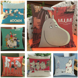 Söt Tecknad Serie Moomin...