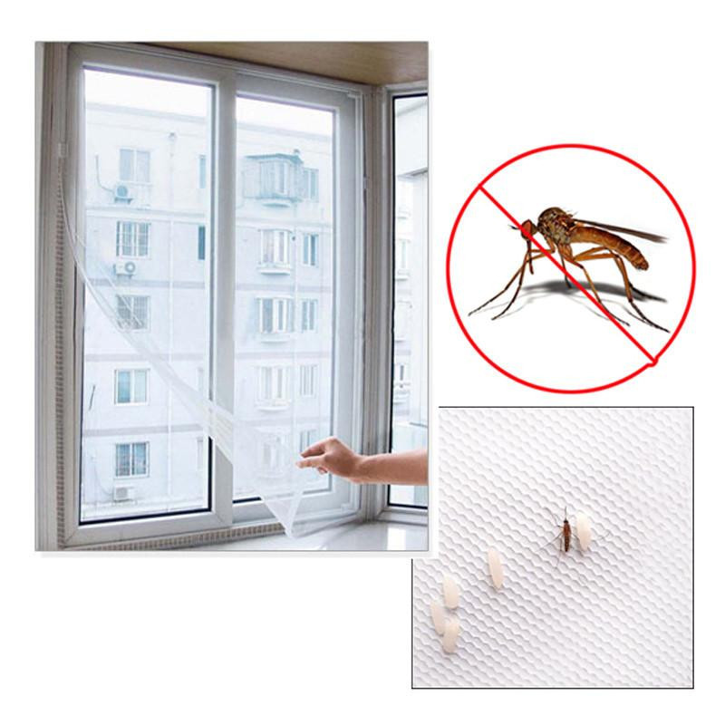200cmx 150cm Diy Myggnät Gardin Insekt Skärm Flyga Mygga Insekt Fönster Dörr Maska Skärm
