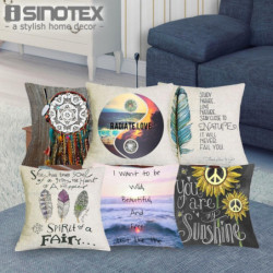 1 St 43 X 43cm Hippie Stil...