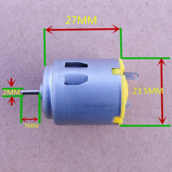 36v Micro R260 Likström Motor För Diy Leksak Fyra Hjul Vetenskaplig Experiment