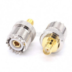 Rf Koaxial Lirka Adapter Uhf Till Sma Kontakt So239 Uhf Kvinna Till Sma Kvinna Jack Adapter