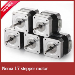 5pcs 4bly Nema17 Stepper Motor För 3d Skrivare 42 Motor Nema 17 Motor 42bygh 1 7a 17hs4401 Motor För