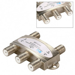 Växla 4x1 Diseqc Satellit Maträtt Fta Mottagare 4x1 Mång Lnb Lnbf F Plugg Bi129