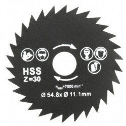 1 St Tct Cirkulär Fick Syn På Blad 30 Tänder 54 8mm Dia Passar Betong Cement Trä Skärande Verktyg