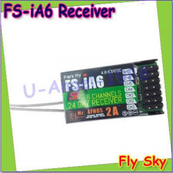 1 St 100% Original Flysky Fsia6 6 Kanalisera Mottagare Afhds 2a 2 4g Radio Systemet Ersättning För