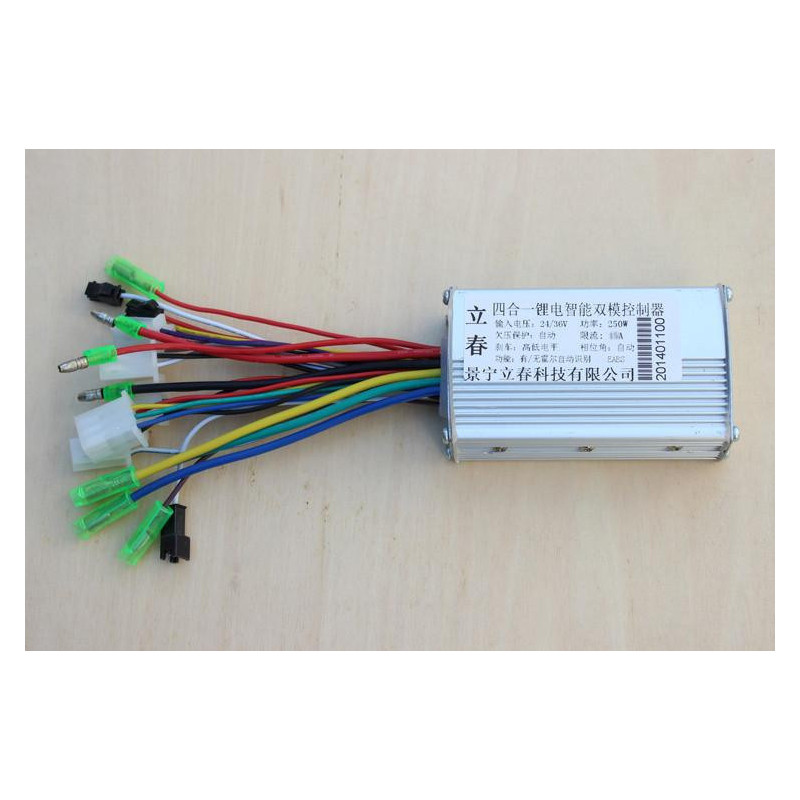 250w 24v 36v Likström 6 Mofset Borstlös Kontroller Bldc Motor Kontroller Ecykel Escooter Elektrisk