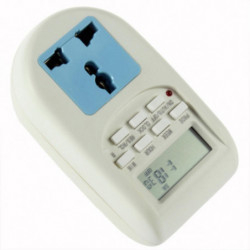 1 St Ogrammerbar Elektronisk Timer Uttag Digital Timer Eu Plugg