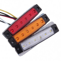 1 St 12v 6 Smd Led Bil Buss...
