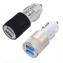 Bil Laddare 2 1a 24w 2port...