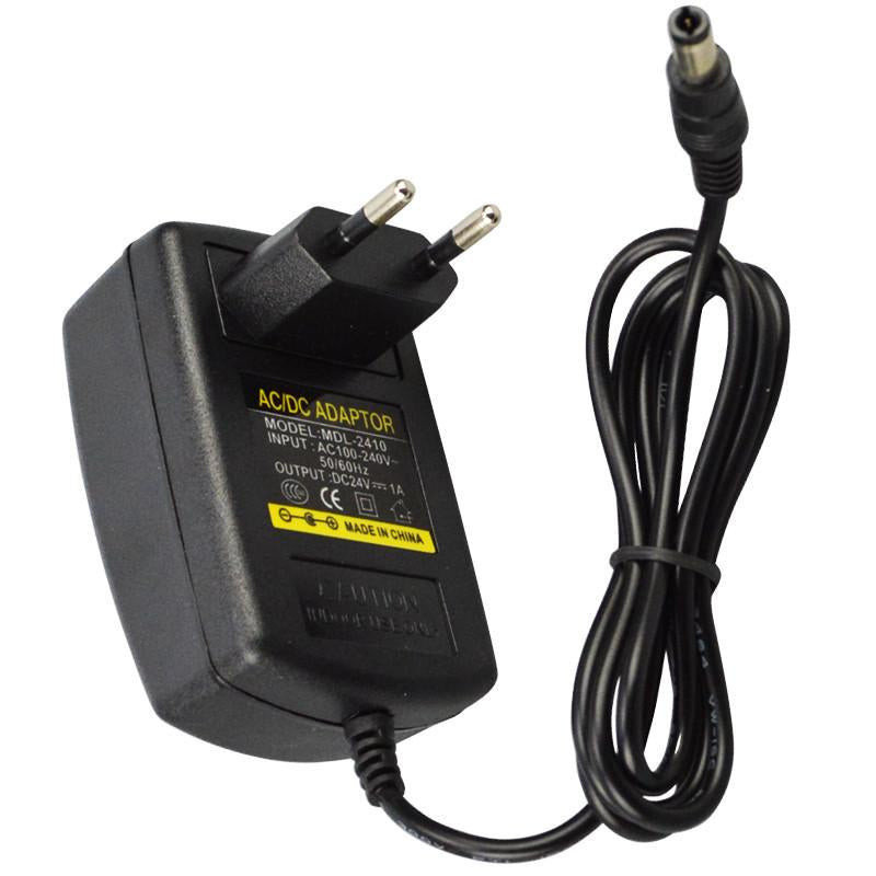 Aste 1 Pcs 24v 1a Dimma Tillverkare Fogger Svart Plugg Kraft Adapter Eu Oss Plugg Hem Apparat Delar