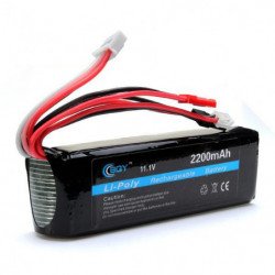 Bqy Kraft 11 1v 2200mah Lipo Batteri För Rc Sändare C305