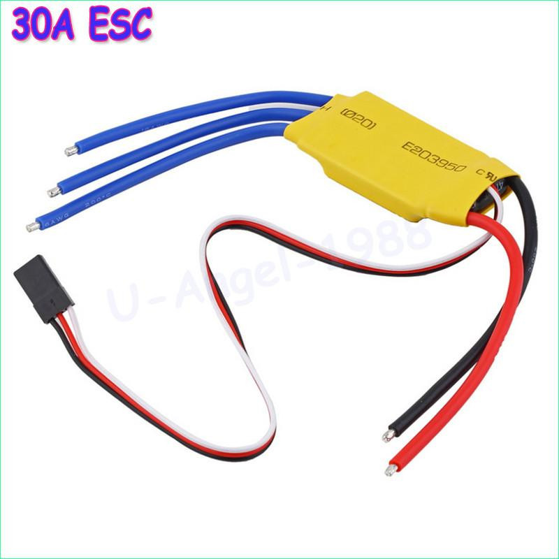 Ssist 1 St Rc Bec 30a Esc Borstlösa Motor Fart Kontroller