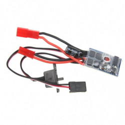 F05427 Rc Bil 10a Borstat Esc Två Sätt Motor Fart Kontroller Nej Broms För 1 16 1 18 1 24 Bil Båt