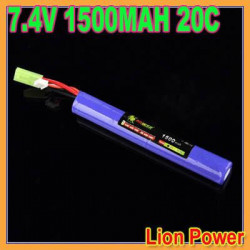 Lejon Kraft Ge Kraft Rc Lipo Batteri 7 4v 1500mah 20c Akku Mini Airsoft Pistol Batteri Rc Modell 40c