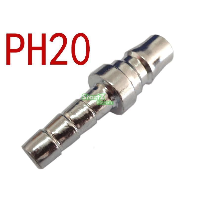 Ph20 Ansluta Sig Slang 8mm X5mm Pneumatisk Luft Komessor Slang Snabbt Kopplare Plugg Uttag Connector