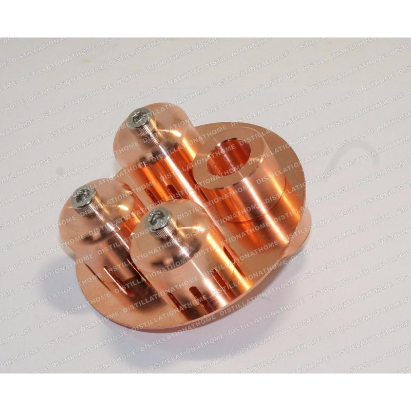 Koppar 3 Inch 76 Mm Bubbla Tallrik Uppsättning Emie Kvalitet