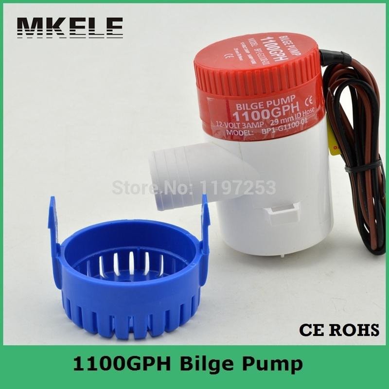1100gph Vatten Pump 12v Hög Flöde Dränkpos Trunc Pump Begagnade I Båt Sjöflygplan Motor Hem Husbåt