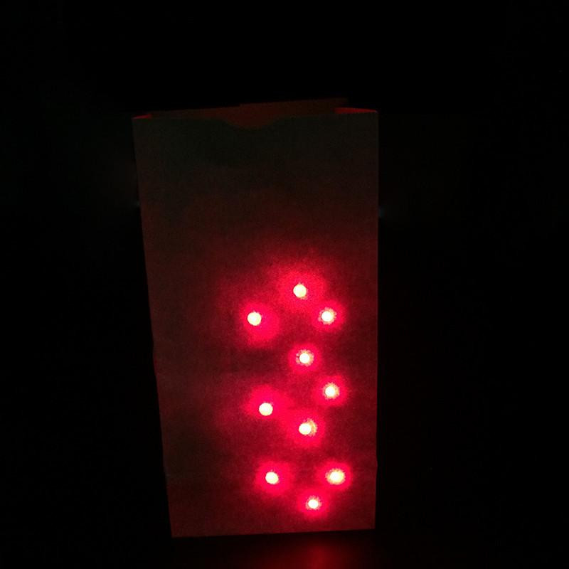 1set Väska O Lites Ljus Upp Omfatta Finger Ljus Magi Tricks För Stänga Upp Magi Leksak Mentalism Bar