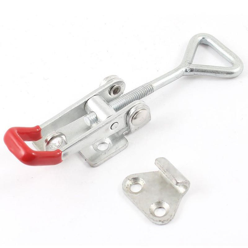 2pcs Justerbar Skåp Lådor Spak Hantera Växla Fånga Spärr Låsa Klämma Hasp För Industries Verktyg