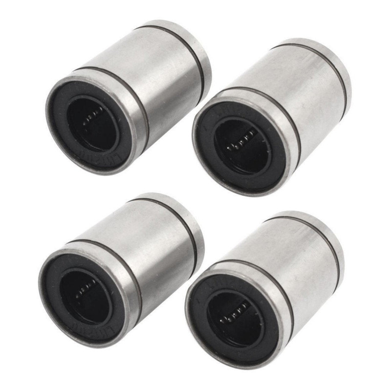 Sz 4 St Lm12uu 12mm Inuti Dia Gummi Sluten Linjär Boll Lager Bussning