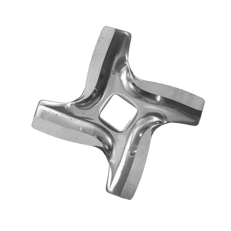 Hållbar 3pcs Rost Stål Silver Kött Kvarn Blad Passar För Moulinex Hv6 Typ A133 Mincer Kniv Reserv