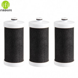 3 Bitar Filtro De Grifo Vatten Filtrera Hushåll Kök Hälsa Cocoanut Aktiverad Kol Fortap Kran Vatten