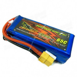 Xt60 Plugg Jätte Kraft Dinogy 1500mah 14 8v 4s 65c Lipo Batteri För Rc Flygplan Multicopters 29x35x90mm