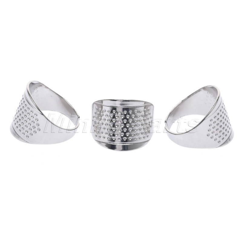 3x Silver Ringa Storlek 2 0cm 0