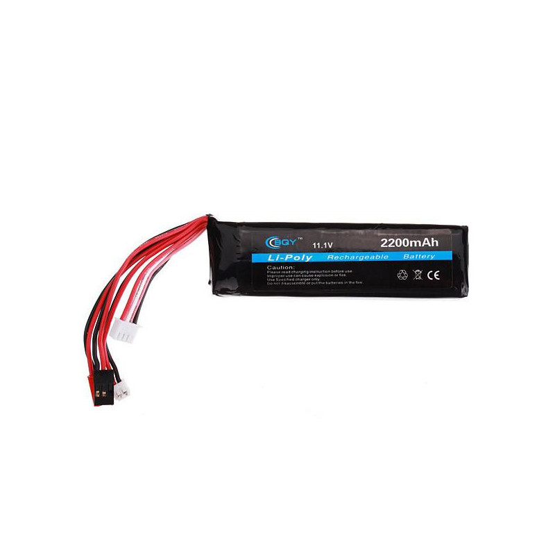 Bqy Kraft 11 1v 2200mah Lipo Batteri För Rc Sändare C305