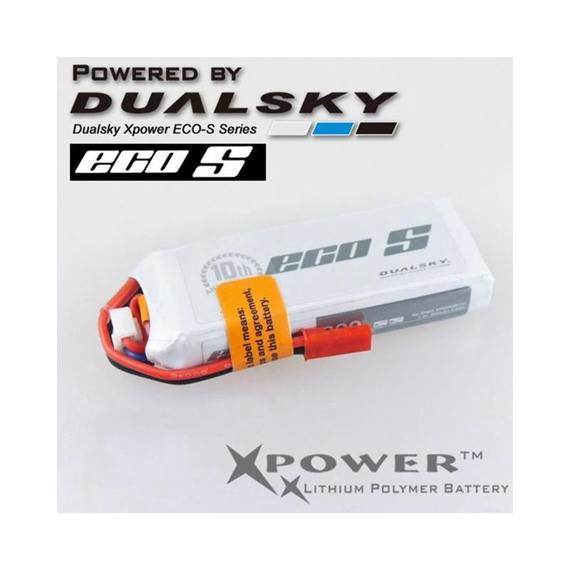 Varumärke Dualsky Xp08002eco 800mah 7 4v 2s 25c Jst Lipo Batteri