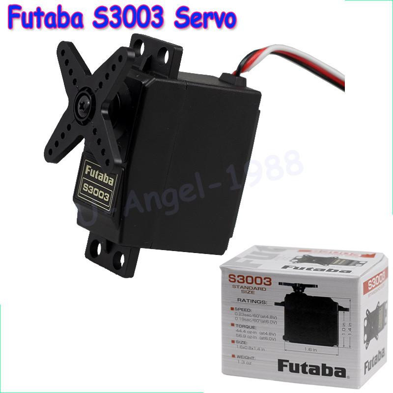 100% Orginal 38g Servo Futaba S3003 Standard Servo Rc Bil BÅt Servo Hpi 1 10 1 8 Traxaas Tamiya