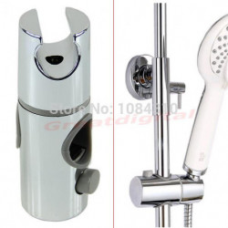 Krom Plated Huvud Hållare Hand Held Dusch Konsol Hållare För Badrum Glida Bar Ssist