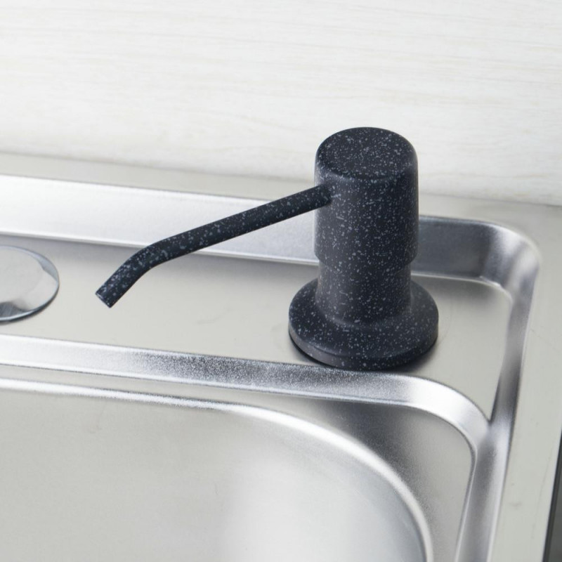 Epak HallÅ Hand Flytande Tvål Dispenser Kök Däck Montera Rost Stål Huvud Schampo Sanitizer Dispenser