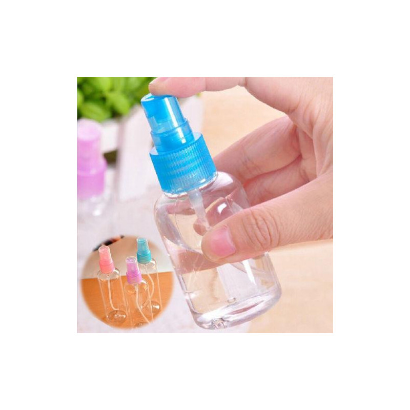 1 Pc Mini Plast Transparent 30ml Tömma Say Flaska För Göra Upp Och Hud Vård Påfyllningsbar Flaska