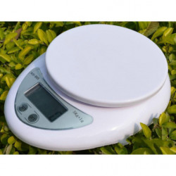 Exakt Digital Skala 5kg 1g Hushåll Kök Matlagning Mat Diet Gram Uns Lb 5000g Elektronisk Bänk Balans