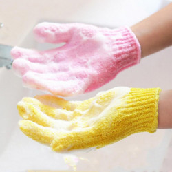 1 St Glid Motstånd Kropp Svamp Bad Massage Av Dusch Bad Skrubba Handskar Dusch Exfoliating Bad Handskar