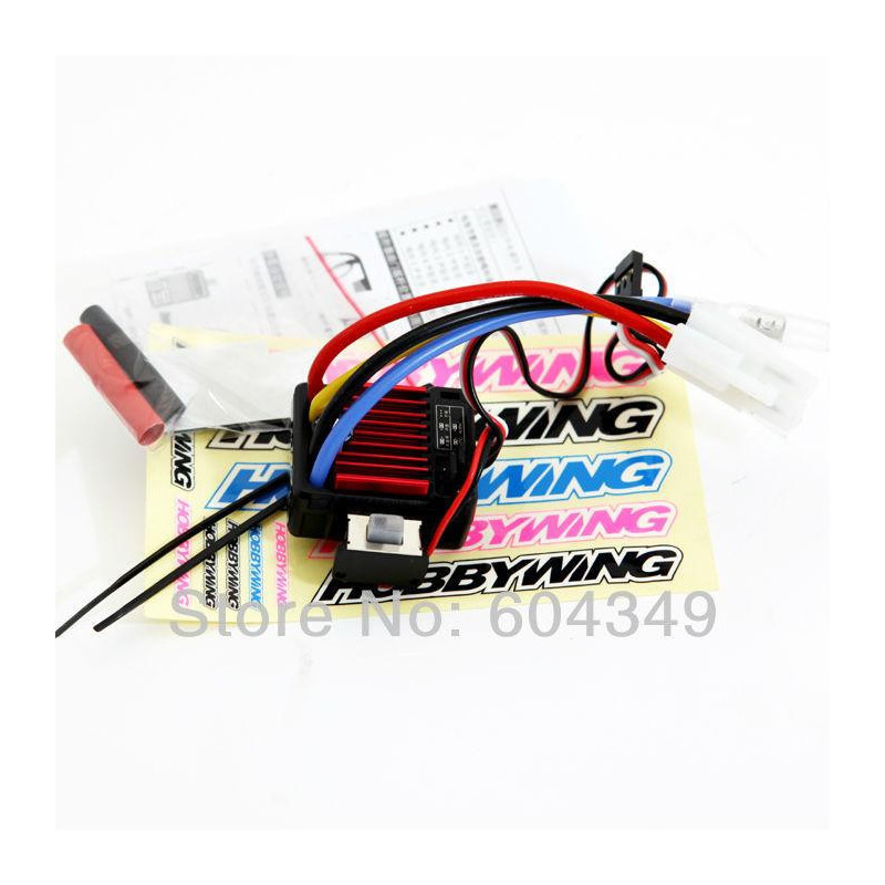 Hobbywing Quicrun 1060 60a Borstat Esc För 1 10 Borstat Fart Controllers