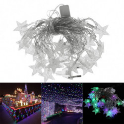 5m Led Pentagram Sträng Fe Ljus För Jul Dekoration För Hem Bröllop Fest Dekoration Enfeites De Natal