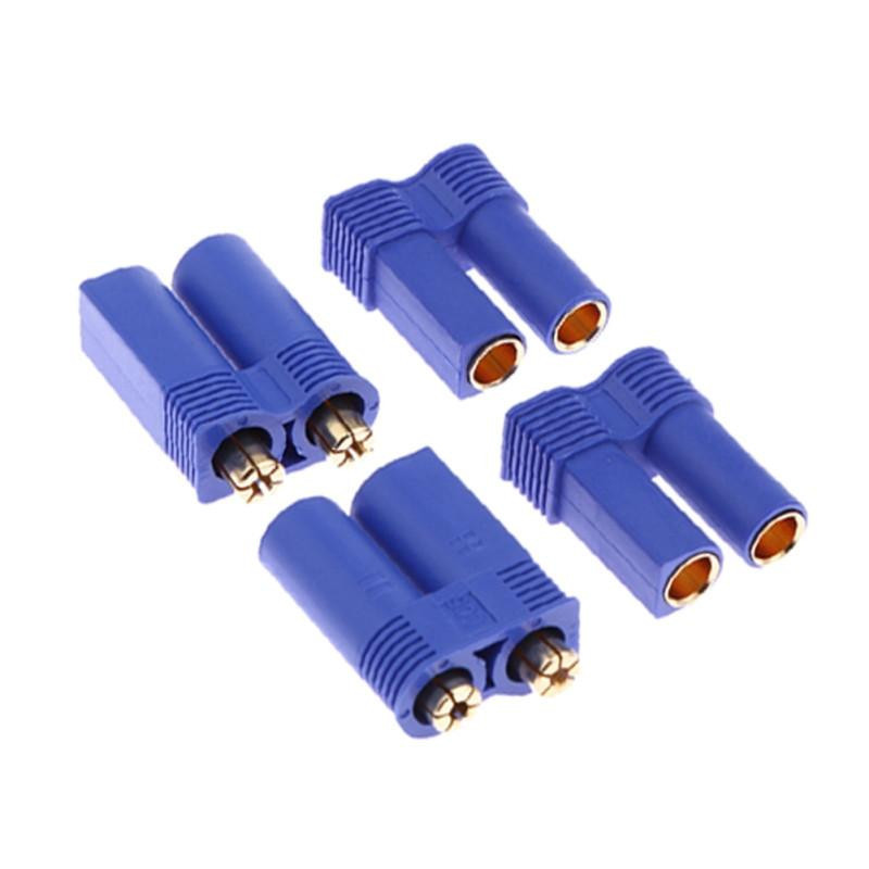 10 Par Ec5 Anordning Connector Plugg För Rc Bil Plan Helikopter Multicopter