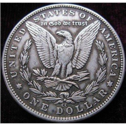 Ssist Morgan1890cc Mynt Pläteradesilver Mynt Kopiera 90% Coper Tillverkning Gammal F