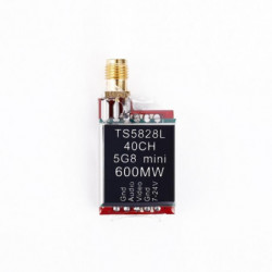 Ts5828l Micro 5 8g 600mw 40ch Mini Fpv Sändare Med Digital Visa