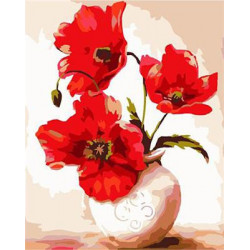 Ramlösa Bild Målning Av Tal Vägg Konst Diy Digital Duk Olja Målning Handarbete Av Blomma 40 X 50cm