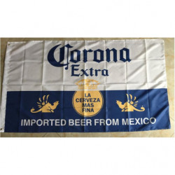 Korona öl Flagga Baner 3x5ft 100d Digital Utskrift Händelse Dekoration Bar Oktoberfest