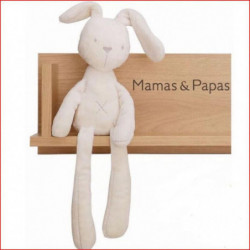 50cm Mamas Papas Bebis Kanin Sovande Bekvämlighet Docka Plysch Leksaker Mjuk Plysch Slät Lydig Kanin