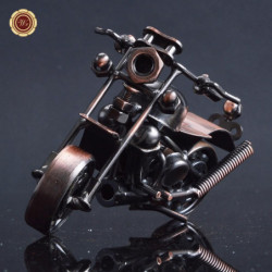 Ren Handgjort Järn Motorcykel Modell Metall Konst Motor Ornament Antik Motorcykel Modell Hem Kontor
