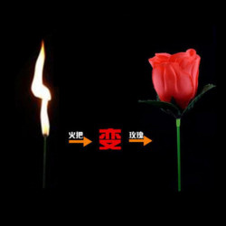 Valentine 39 S Dag Närvarande Ficklampor Byta Roses Magi Tricks Rolig Het Överraskning Upptåg Skämt