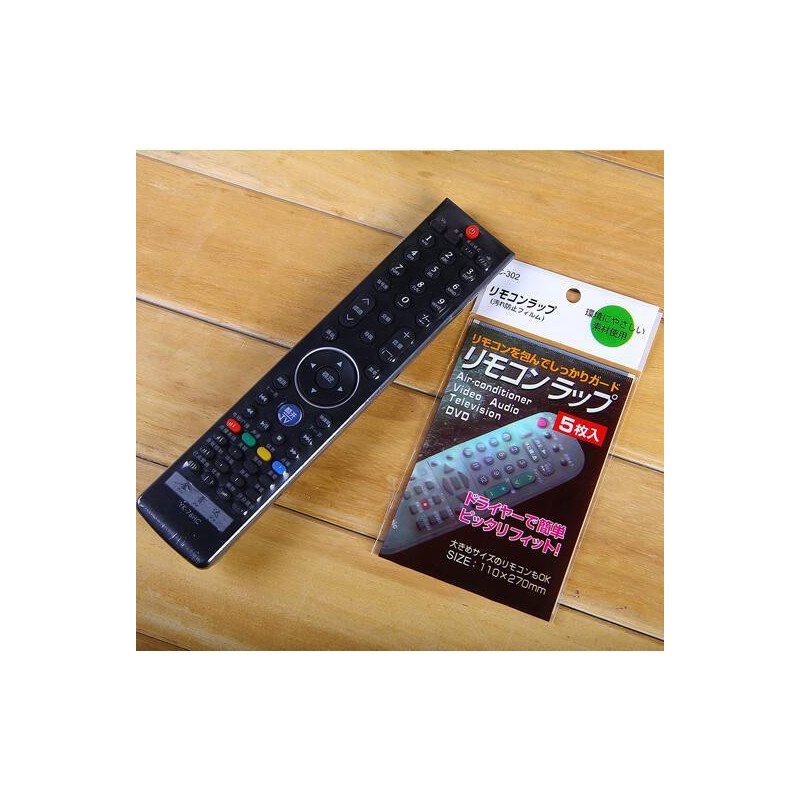 5pcs I Transparent Klar Tv Växelström Avlägsen Kontrollera Omslag Skyddande Ärm Värme Krympa Filma