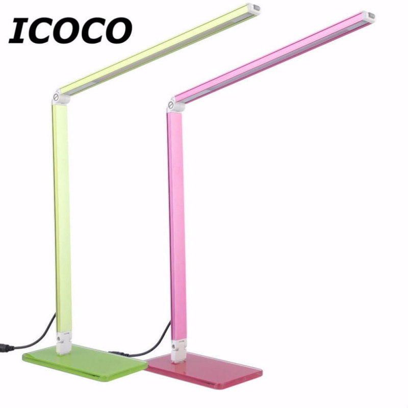 Super Handla 48led Öga Skydda Dimbar Tabell Lampa Justerbar Skrivbord Läsning Ljus Studie Växelström